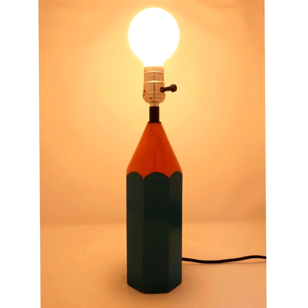 Vintage Pencil Lamp
